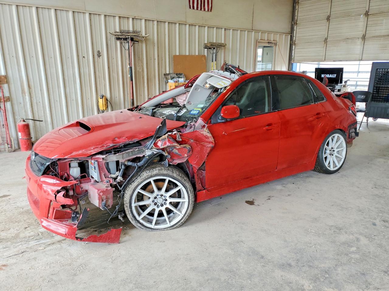 2011 Subaru WRX WRX Limited, VIN JF1GV7F64BG505866 — Бок