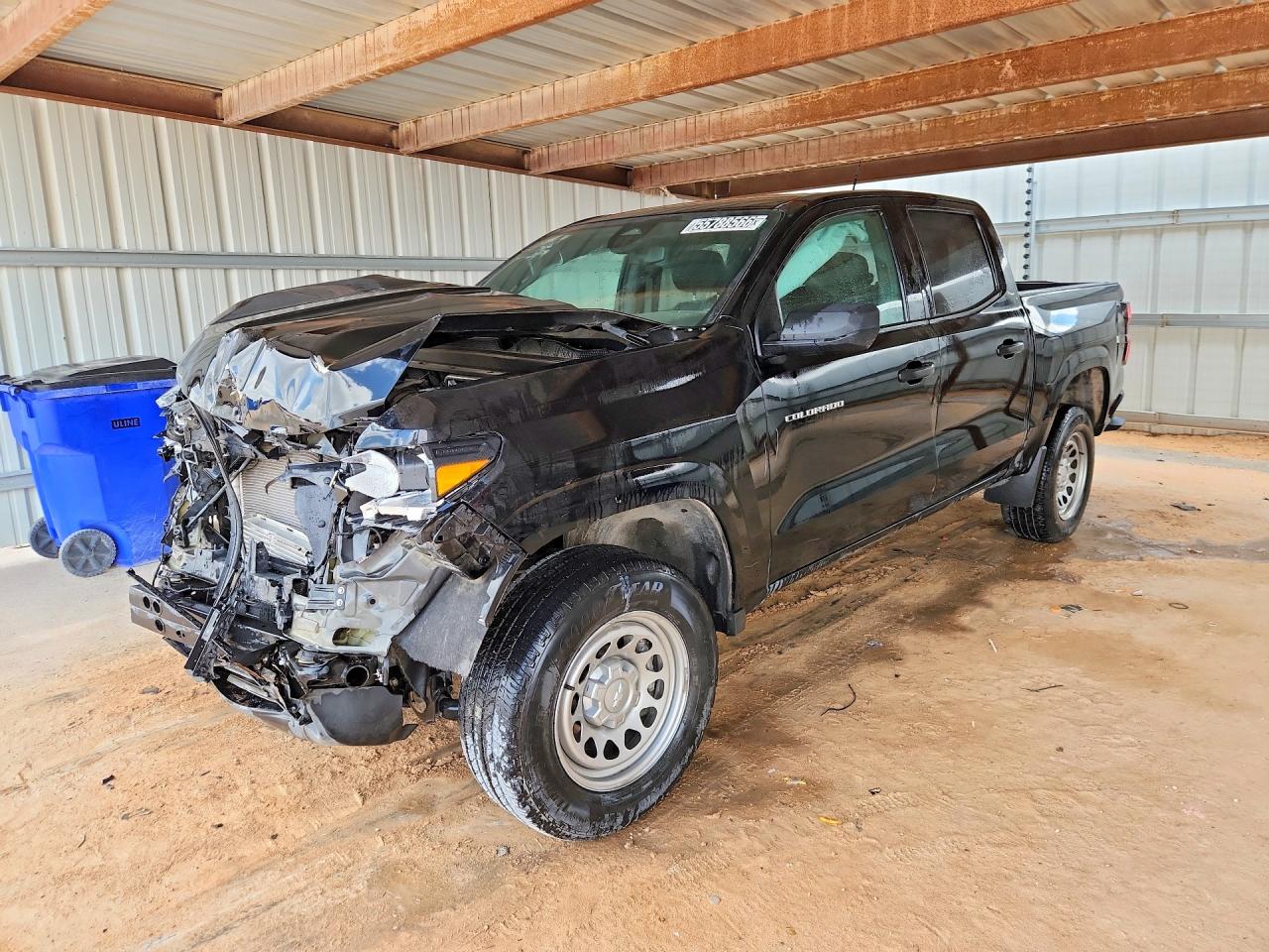 2023 Chevrolet Colorado 2WD Work Truck, VIN 1GCGSBEC8P1175706 — Front end