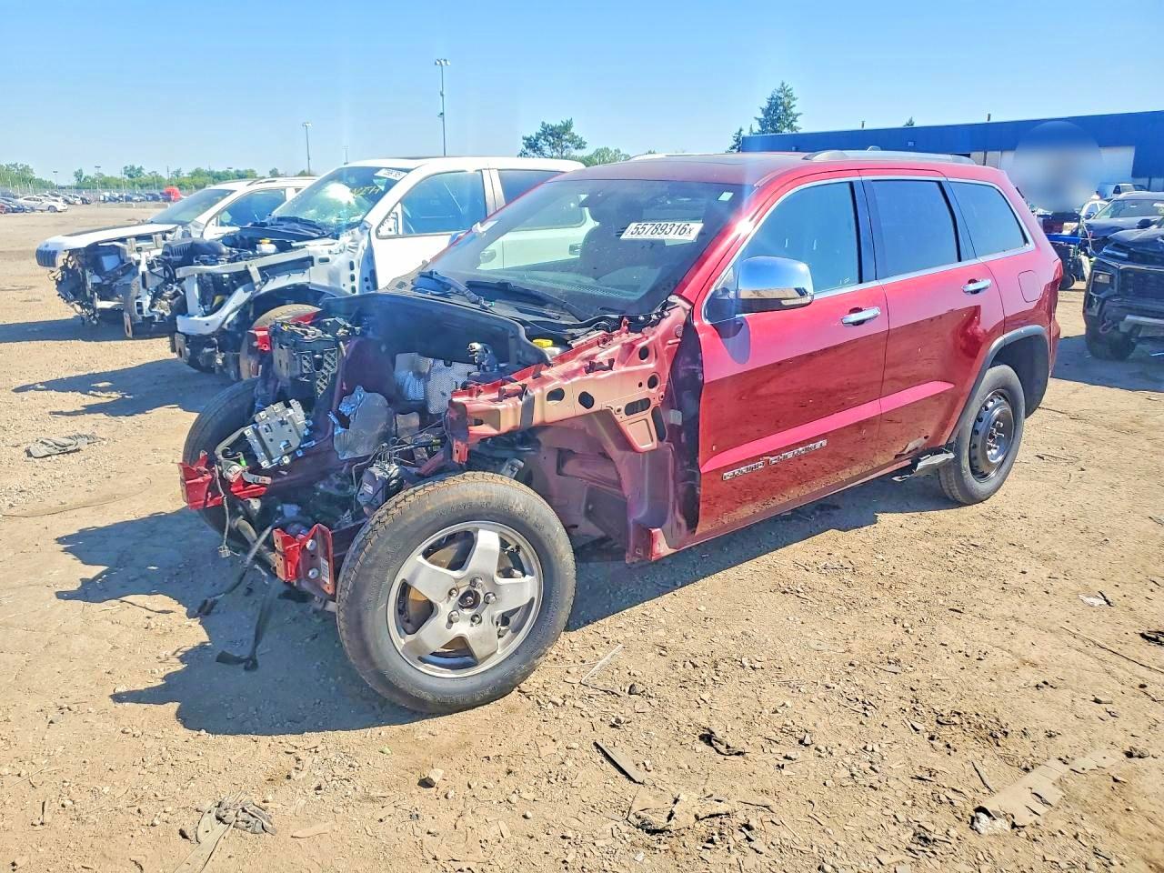 2021 Jeep Grand Cherokee Limited, VIN 1C4RJFBG0MC826756 — Stripped