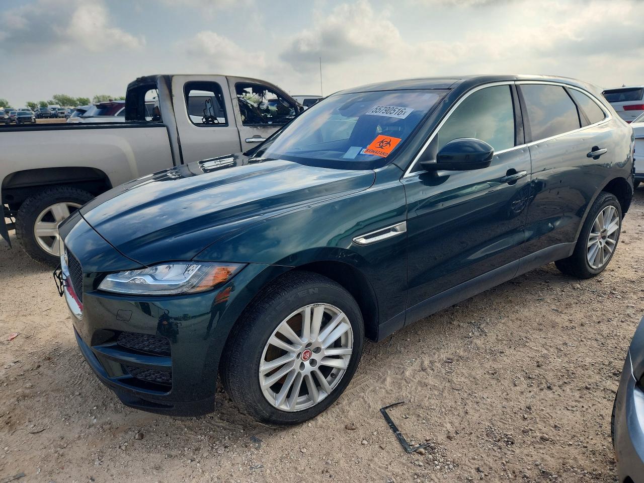 2017 Jaguar F-Pace 35t Prestige, VIN SADCK2BV8HA898790 — Hail