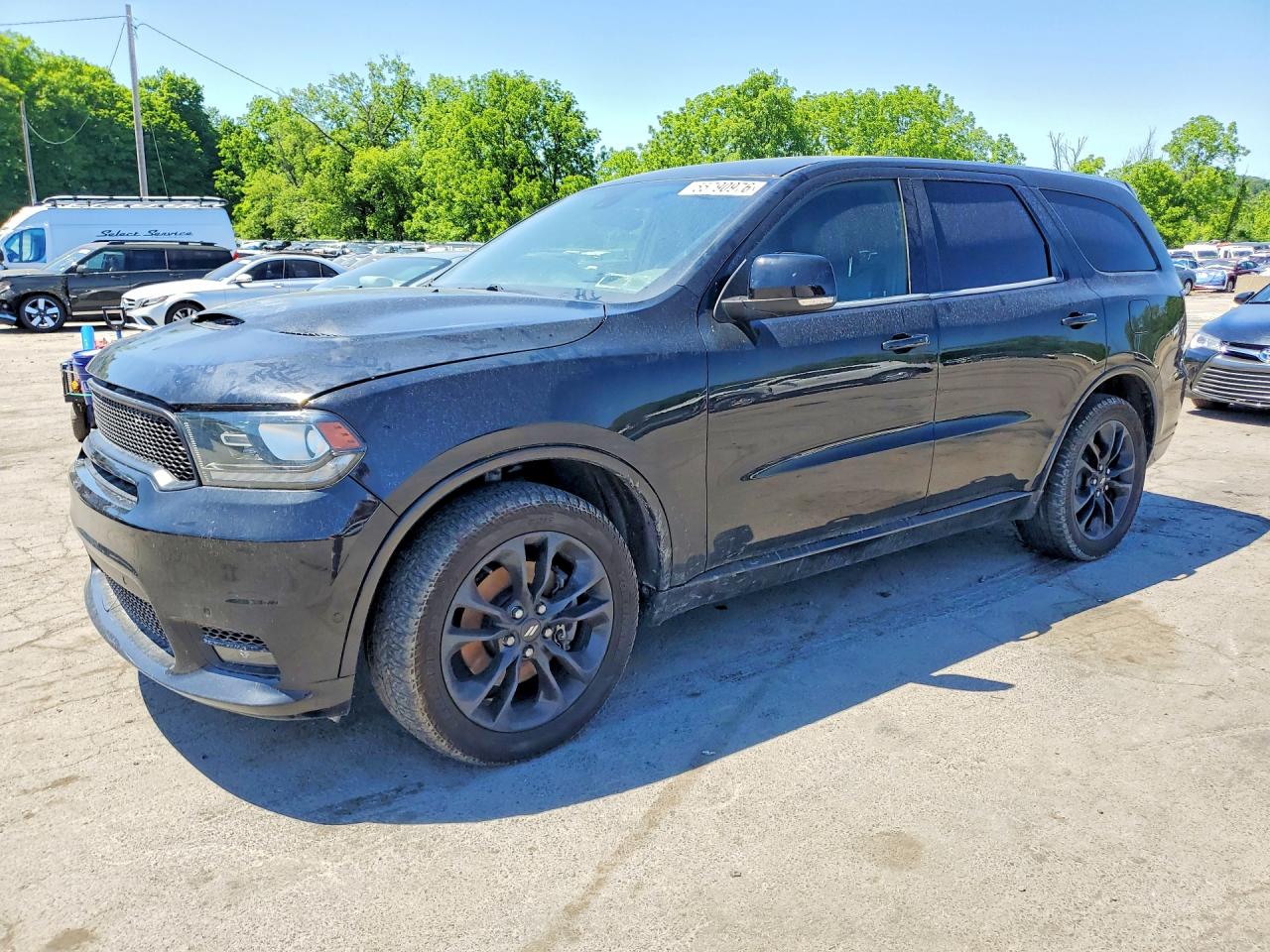 2020 Dodge Durango R/T, VIN 1C4SDJCT1LC229380 — Burn