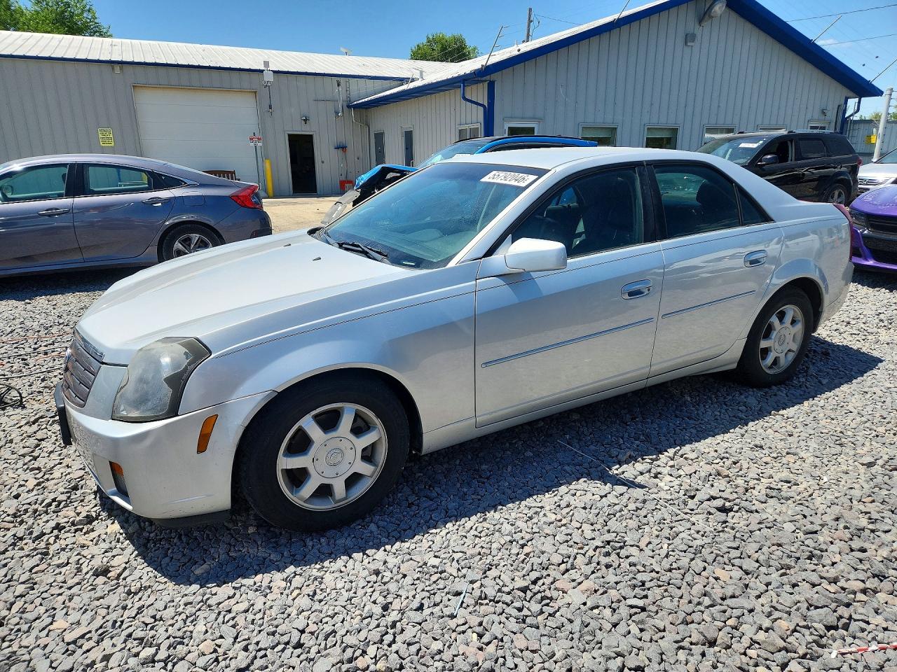 2003 Cadillac CTS, VIN 1G6DM57N030137144 — Front end