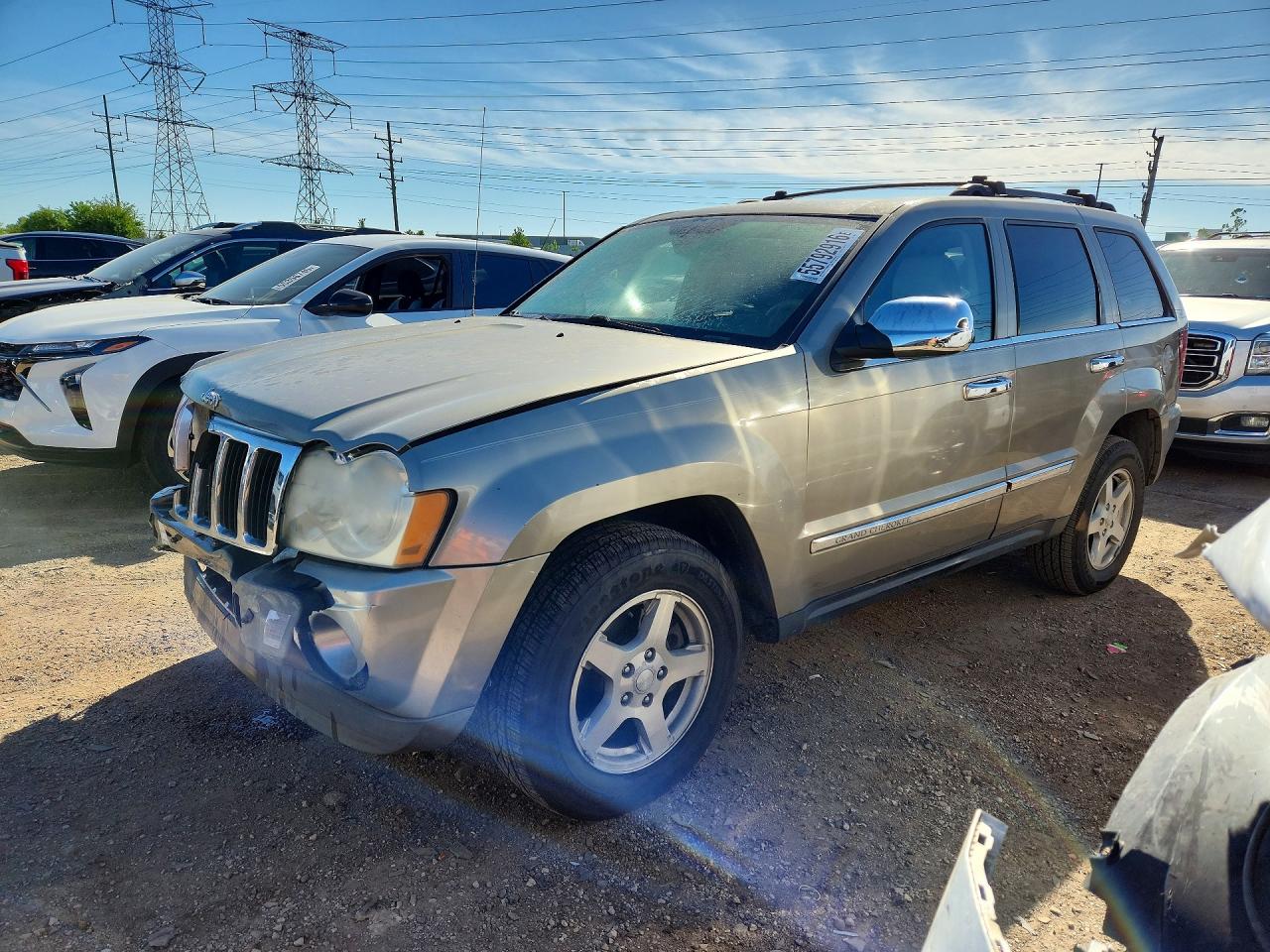 2005 Jeep Grand Cherokee Limited, VIN 1J4HS58N65C554072 — Front end