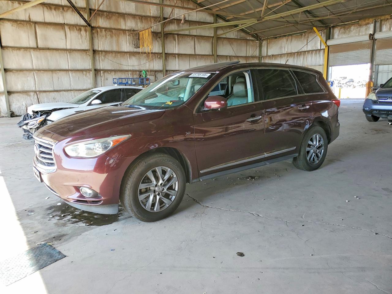 2014 Infiniti QX60, VIN 5N1AL0MN4EC531706 — Minor dents and scratches