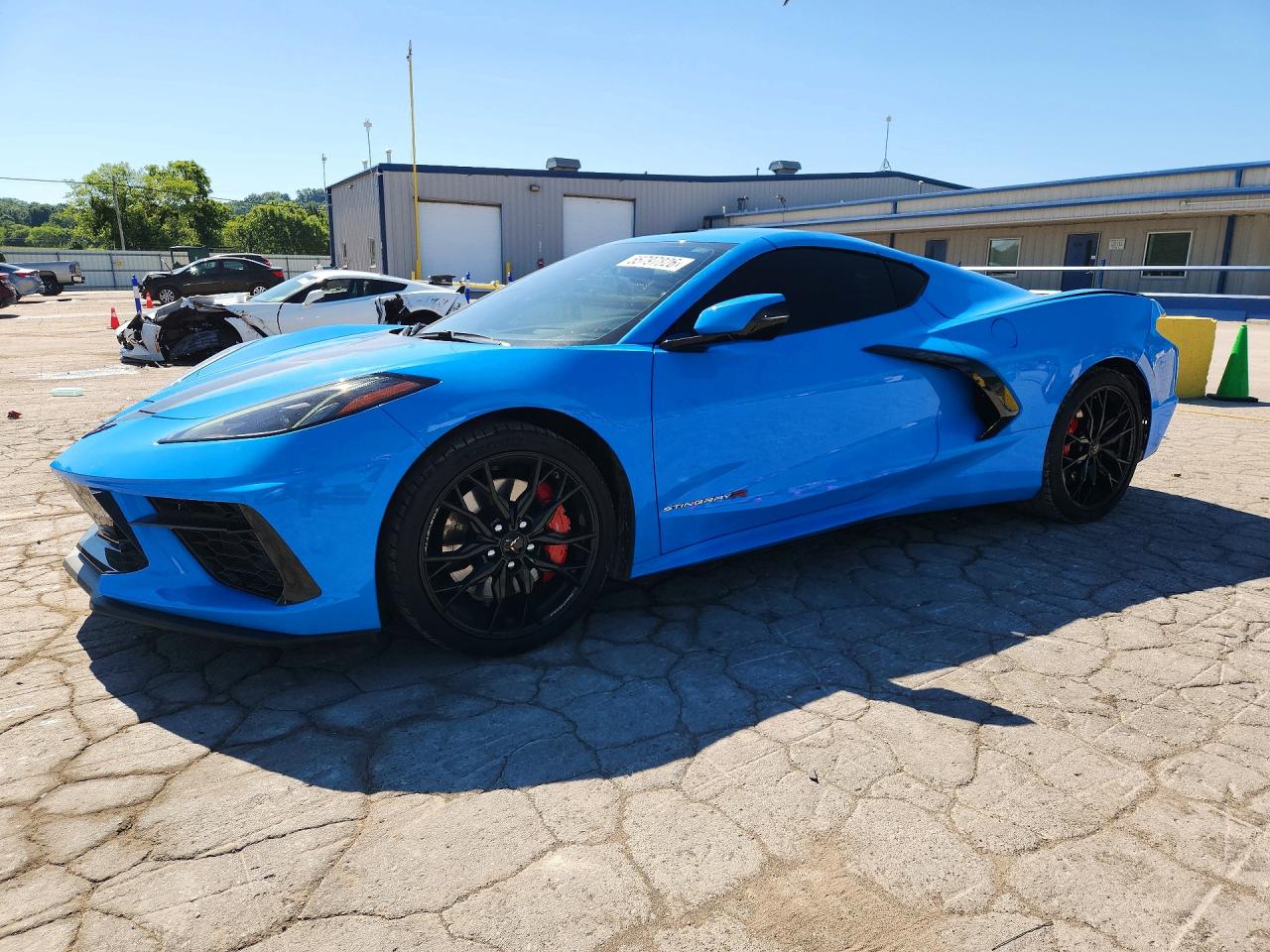 2023 Chevrolet Corvette 3LT, VIN 1G1YC2D45P5110759 — Rear end