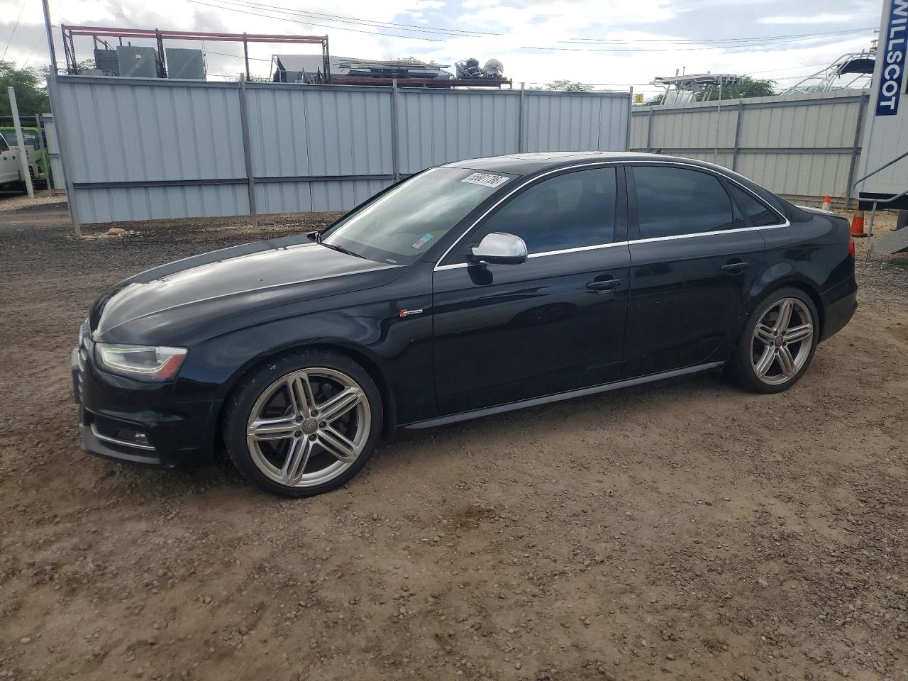 2015 Audi S4 Premium Plus, VIN WAUBGAFLXFA026293 — Вода / потоп