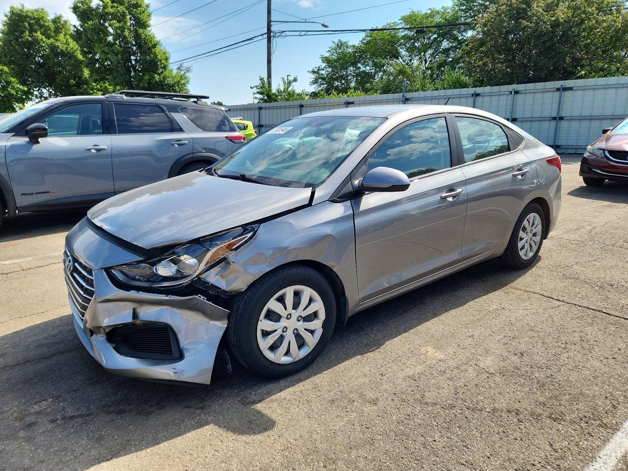 2022 Hyundai Accent SE, VIN 3KPC24A69NE175539 — Front end