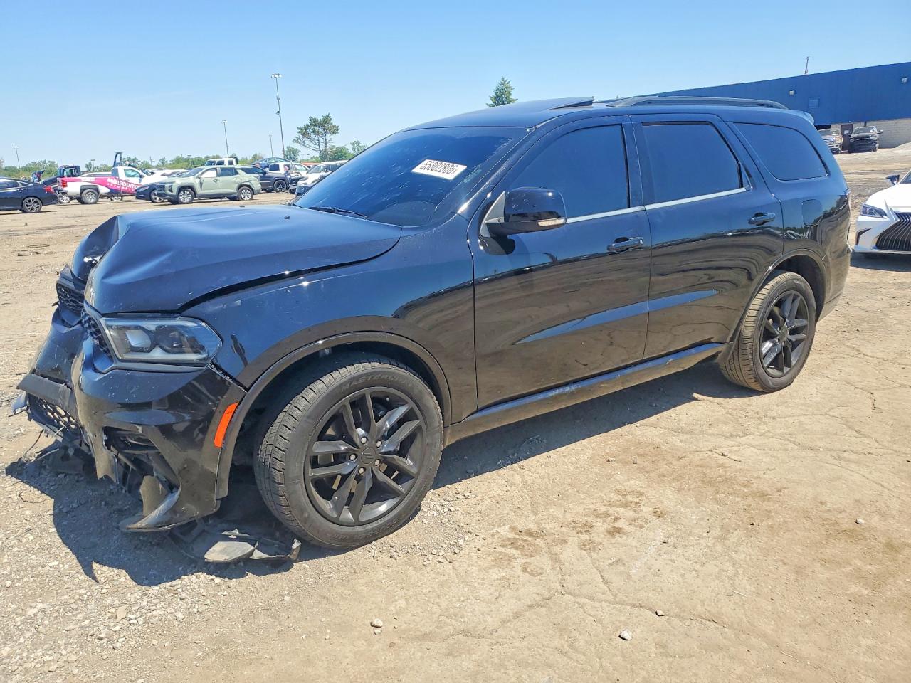 2023 Dodge Durango GT Plus, VIN 1C4RDJDG2PC603422 — Front end
