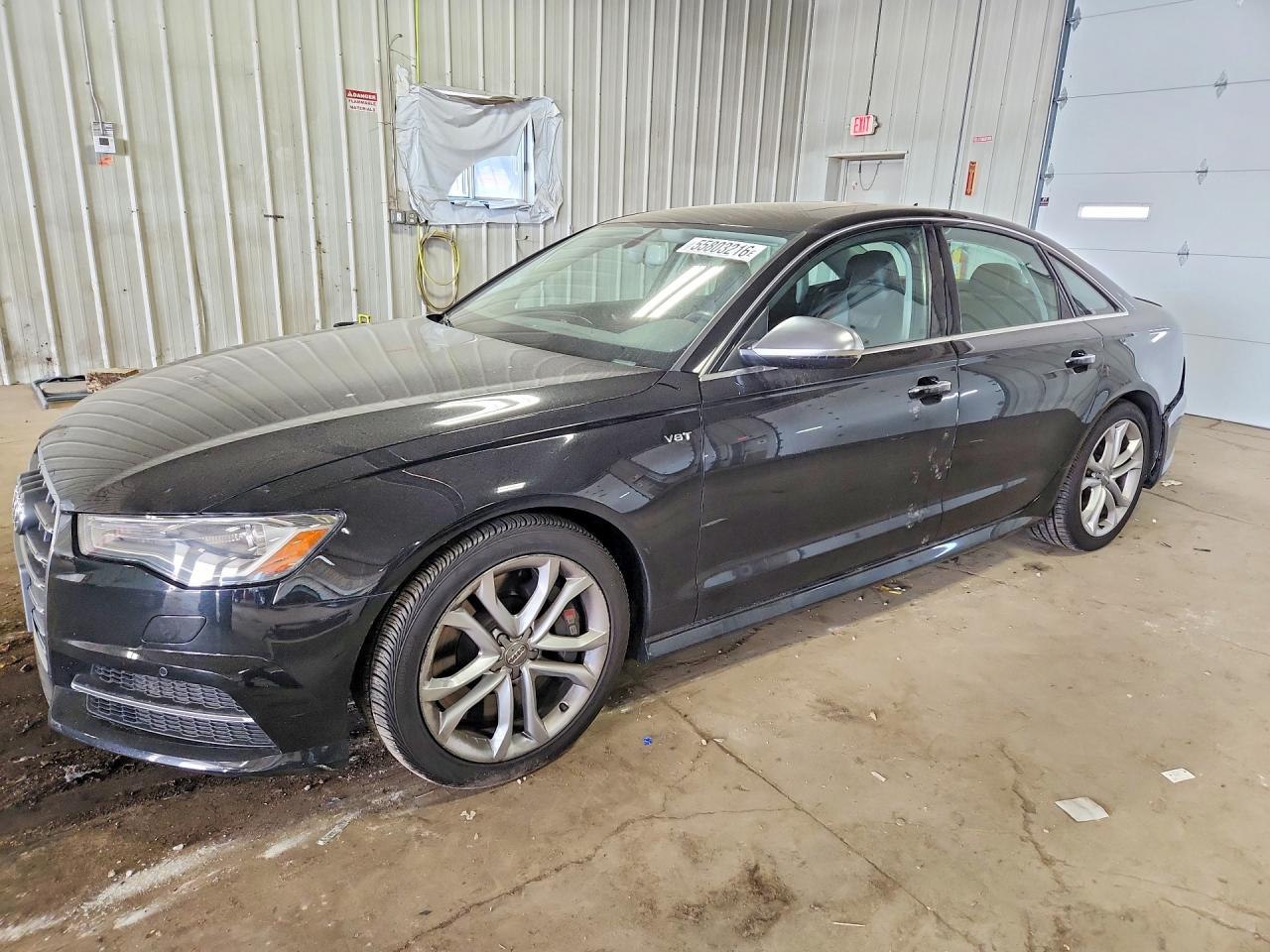 2016 Audi S6 Premium Plus, VIN WAUF2AFCXGN154625 — Rear end