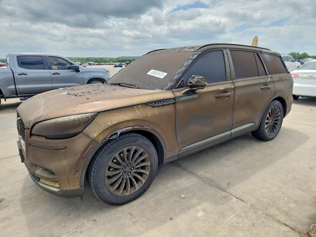 2021 Lincoln Aviator Reserve, VIN 5LM5J7WC7MGL18734 — Burn