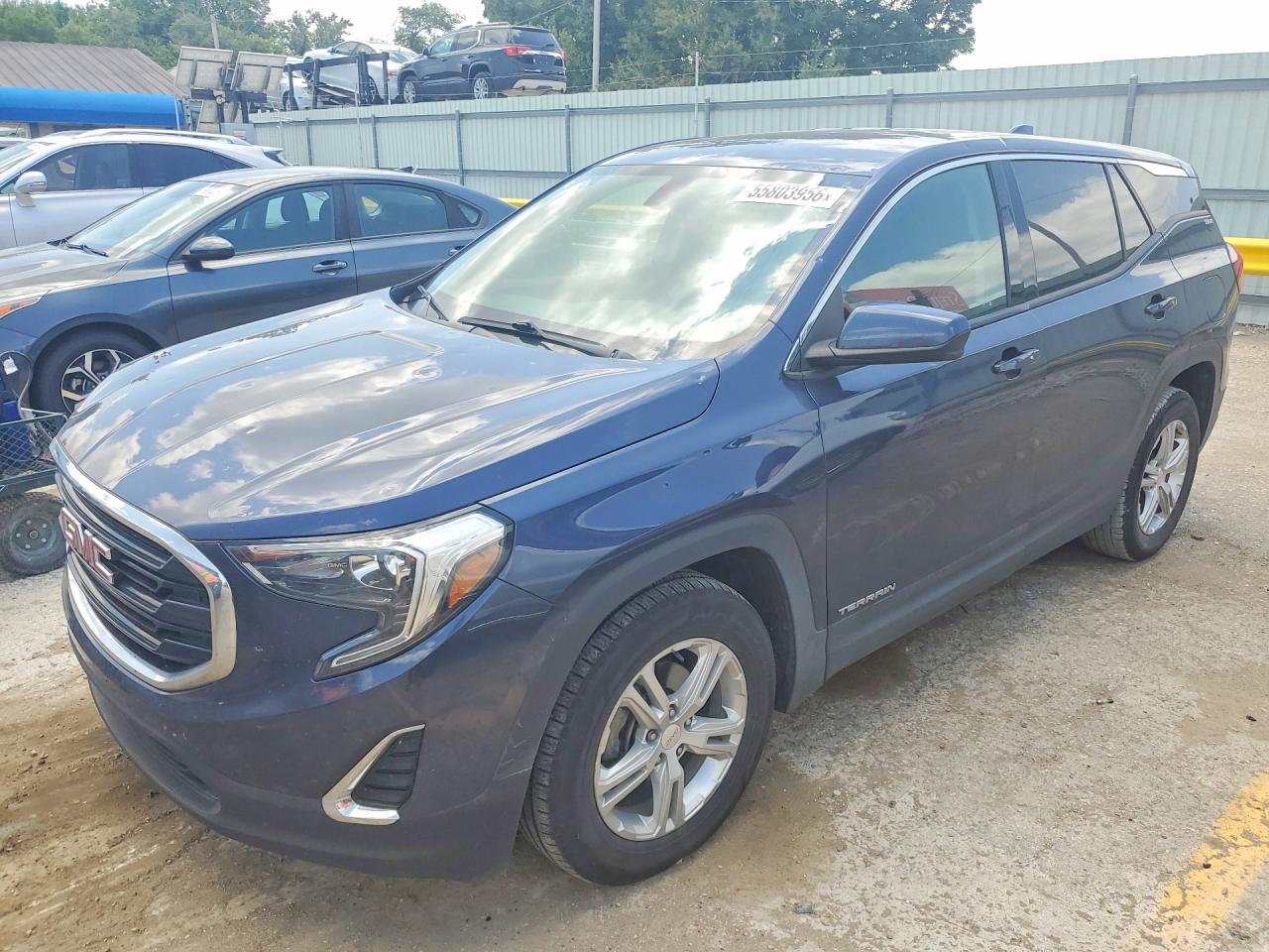 2018 GMC Terrain SLE, VIN 3GKALMEV4JL414088 — Hail