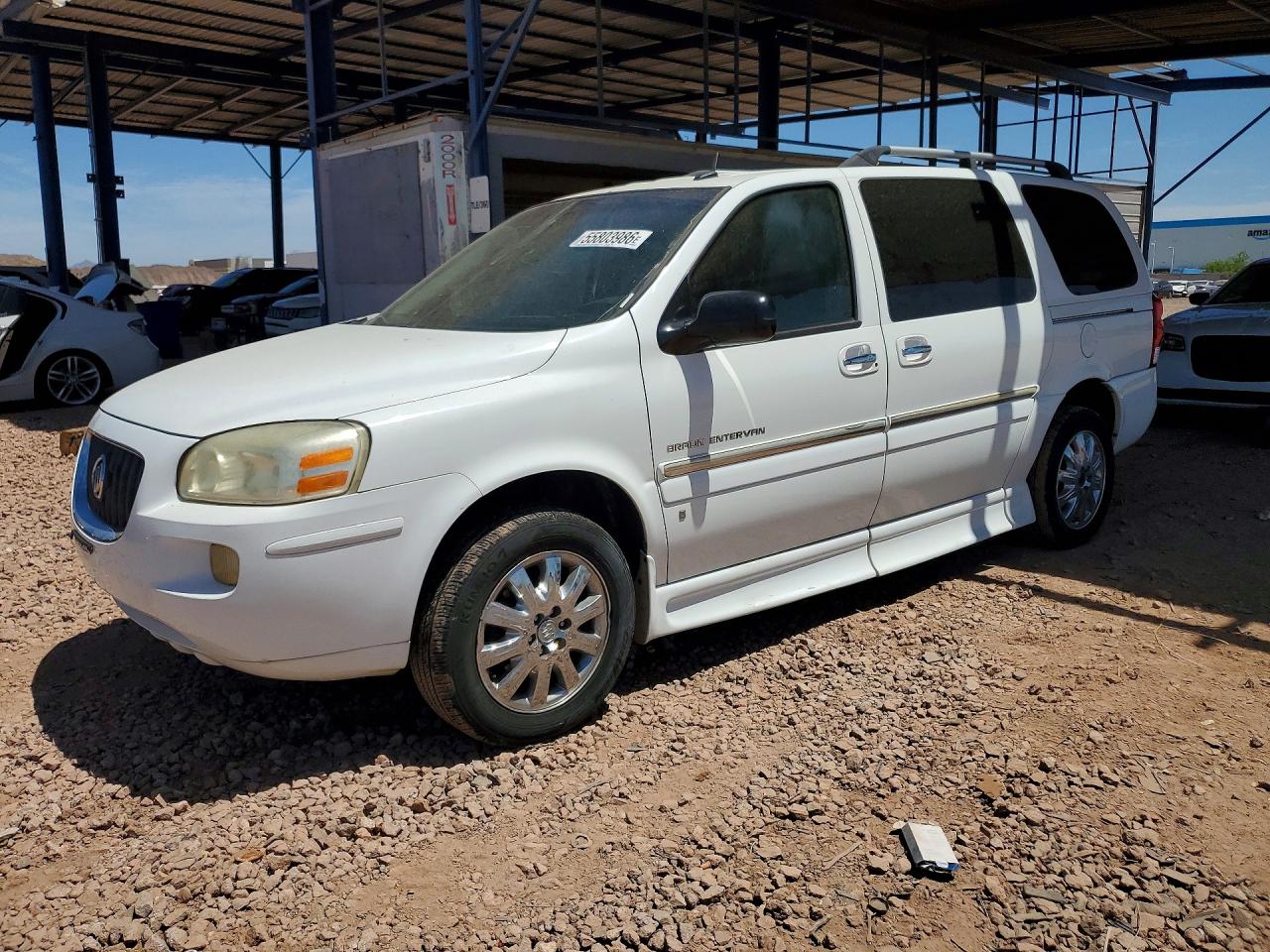 2007 Buick Terraza CXL, VIN 4GLDV13W37D210537 — Side