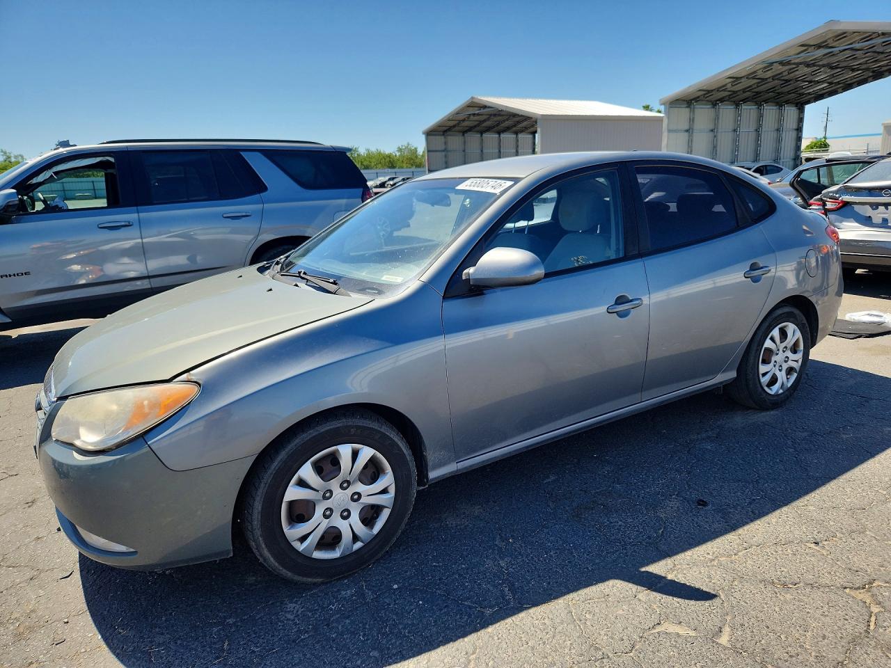 2010 Hyundai Elantra GLS, VIN KMHDU4AD9AU190949 — Front end