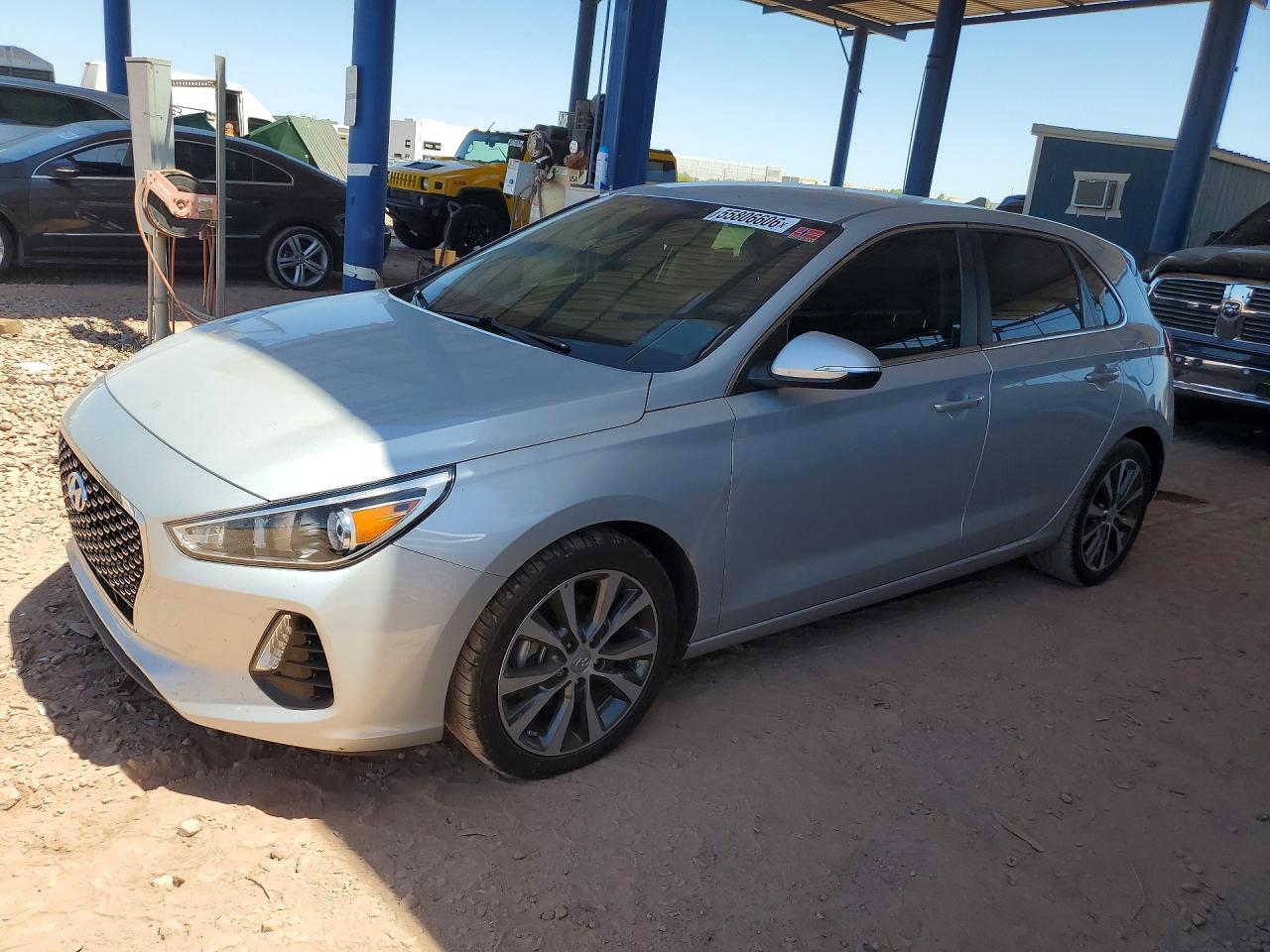 2018 Hyundai Elantra, VIN KMHH35LE2JU024112 — Rear end