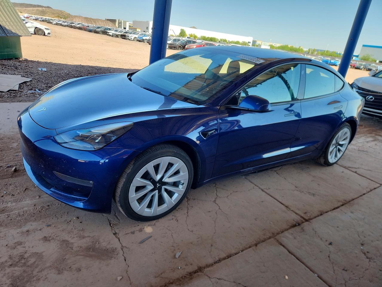 2022 Tesla Model 3 Long Range, VIN 5YJ3E1EB7NF133006 — Mechanical