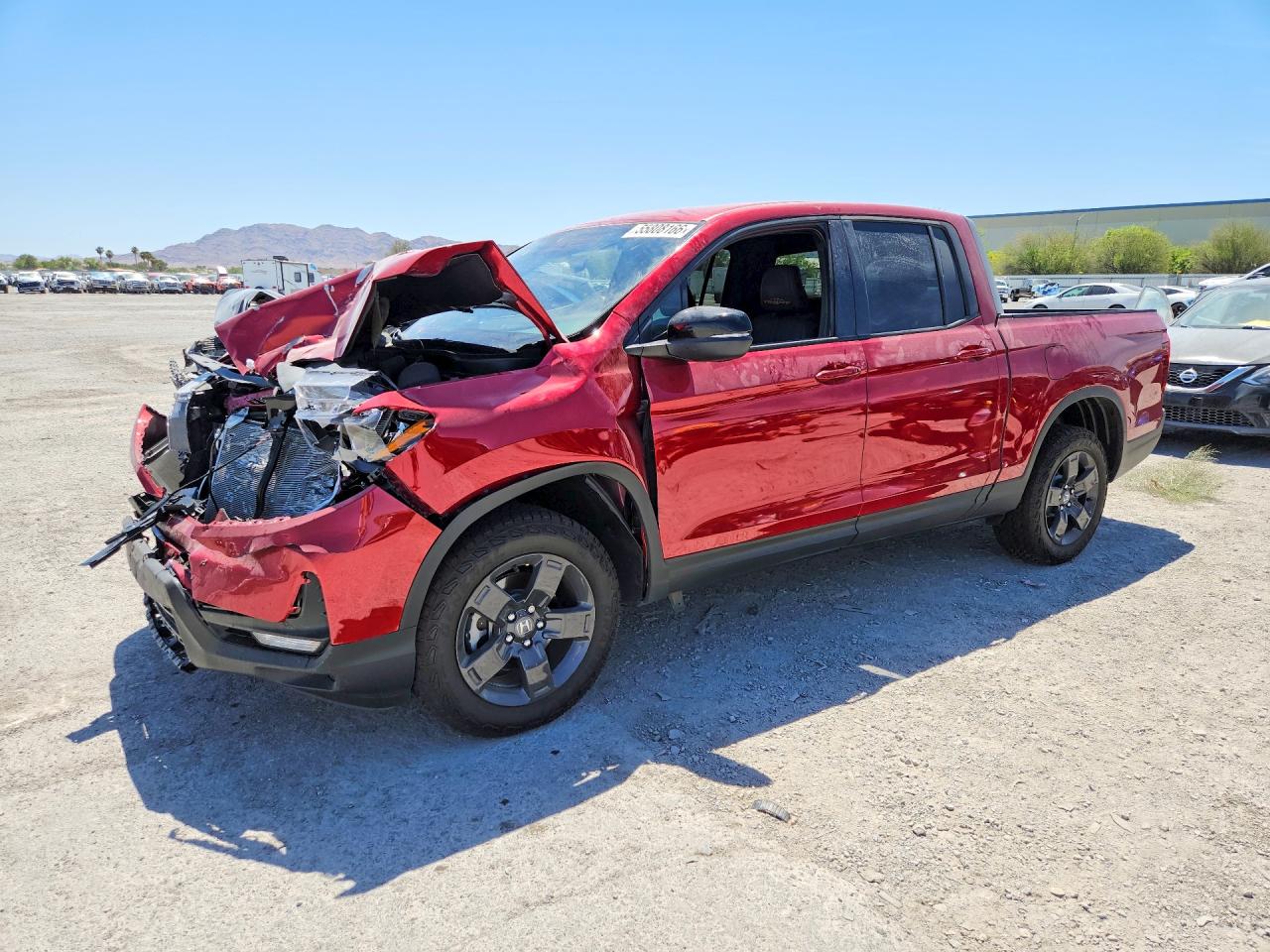 2026 Honda Ridgeline TrailSport, VIN 5FPYK3F64TB018413 — Front end