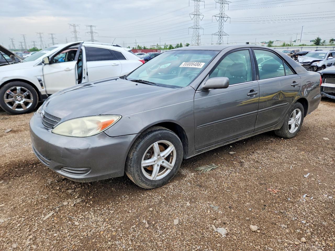 2003 Toyota Camry LE, VIN 4T1BE32K73U742236 — Front end