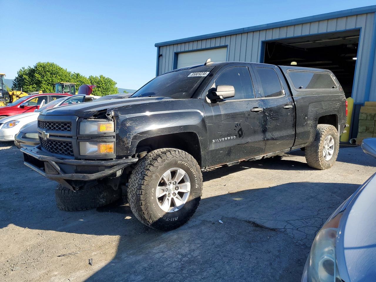 2015 Chevrolet Silverado 1500 Work Truck, VIN 1GCVKPEC5FZ391243 — Front end