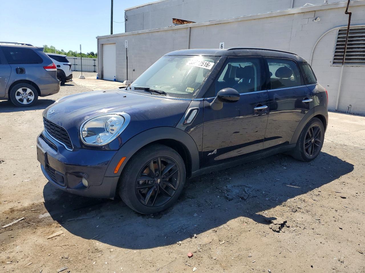 2014 MINI Countryman S, VIN WMWZC5C56EWP35957 — Undercarriage