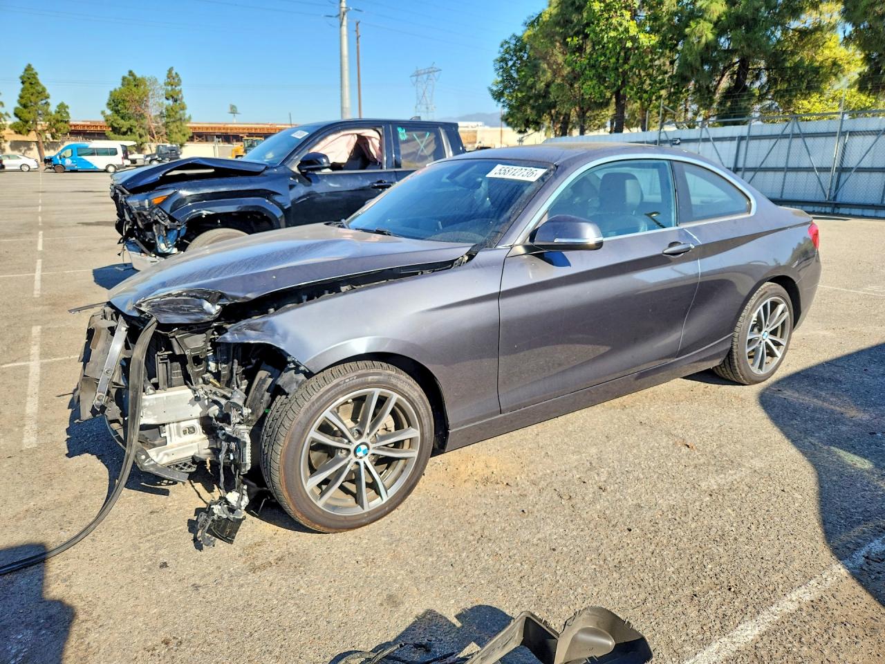 2018 BMW 2 Series 230i, VIN WBA2J1C54JVD09798 — Front end