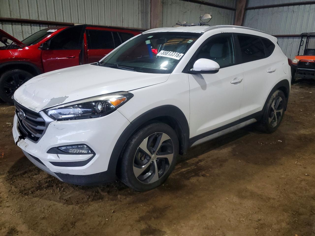 2017 Hyundai Tucson Sport, VIN KM8J33A22HU515918 — Front end