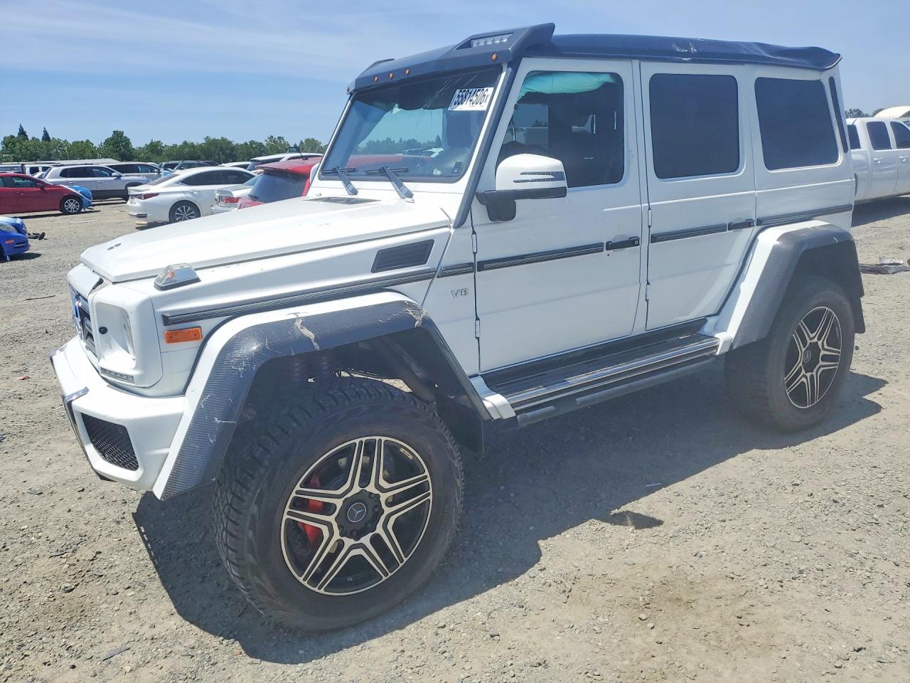 2018 Mercedes-Benz G 500, VIN WDCYC5FH3JX290161 — Roof