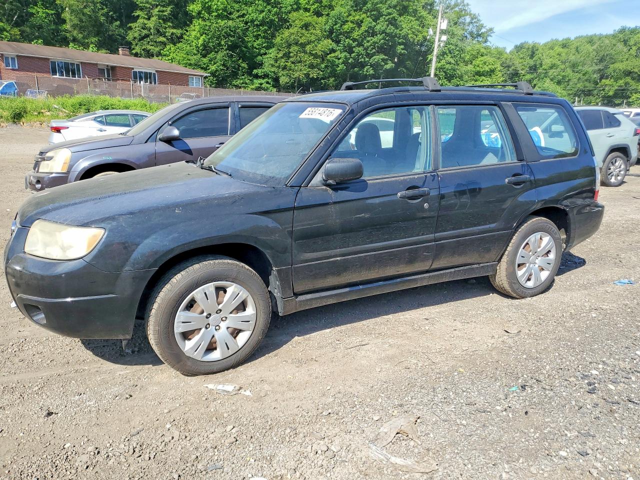 2008 Subaru Forester X, VIN JF1SG63688H719099 — Front end