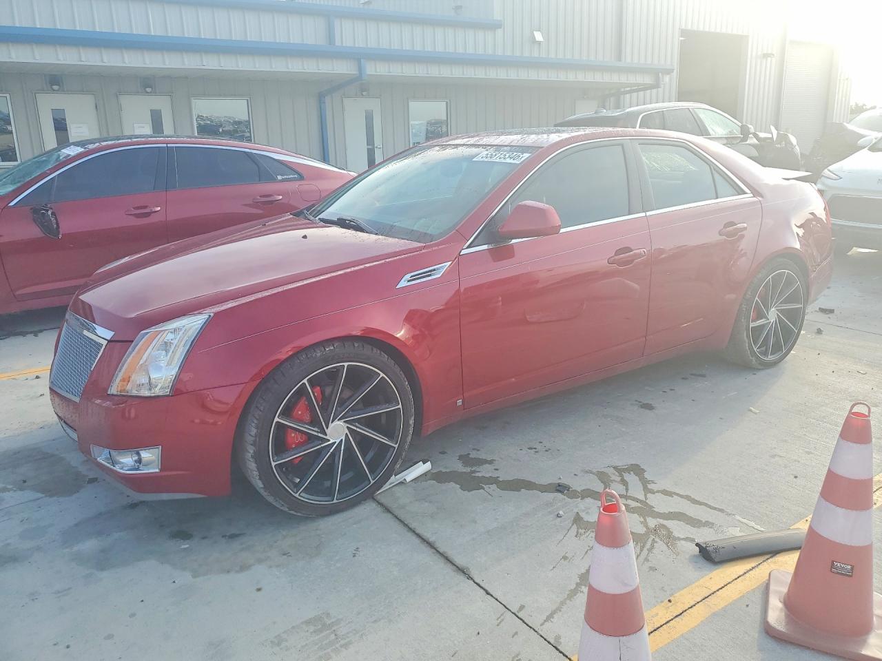 2009 Cadillac CTS AWD, VIN 1G6DH577390142658 — Rear end