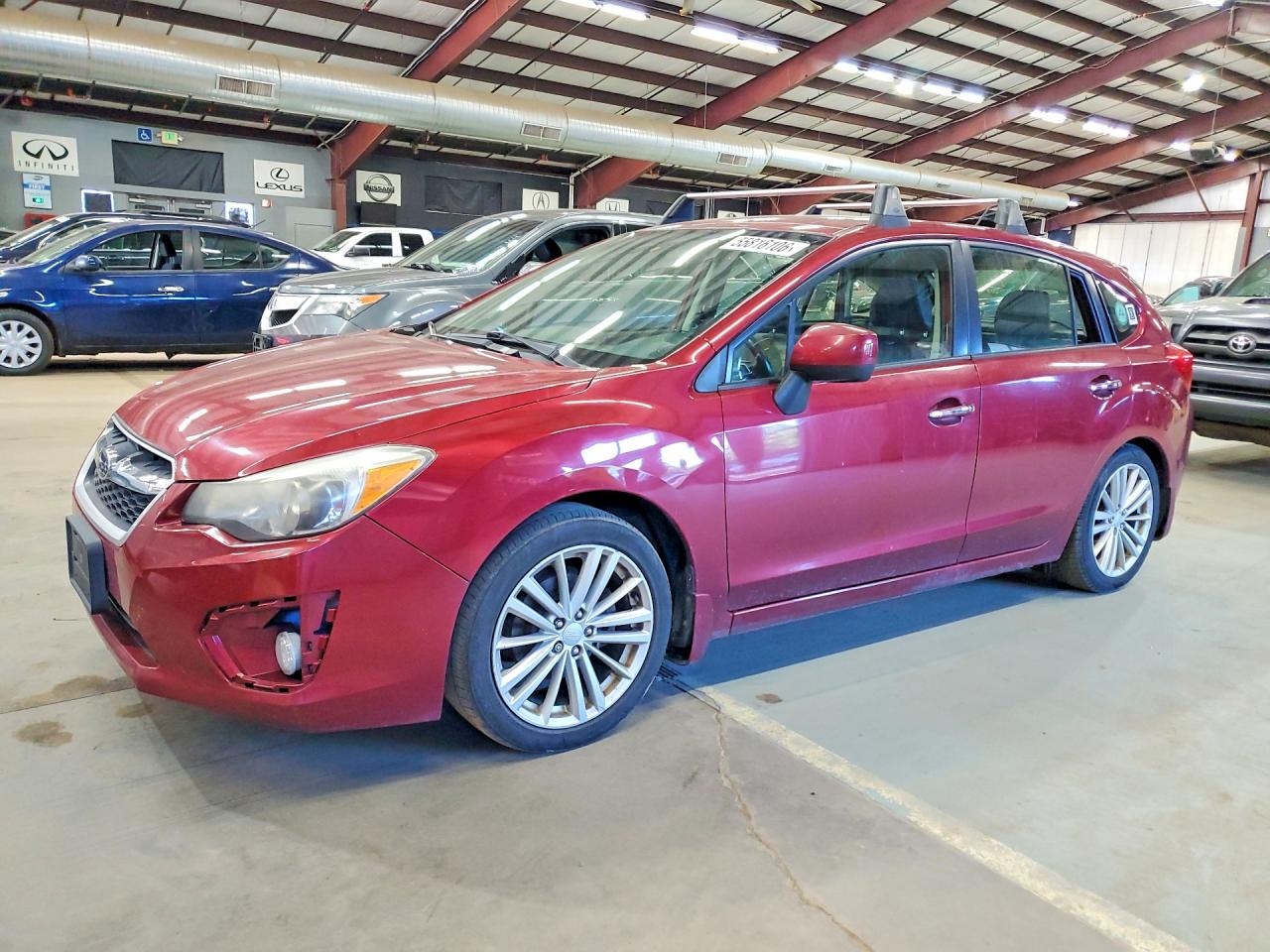 2013 Subaru Impreza Limited, VIN JF1GPAG68DH206657 — Side