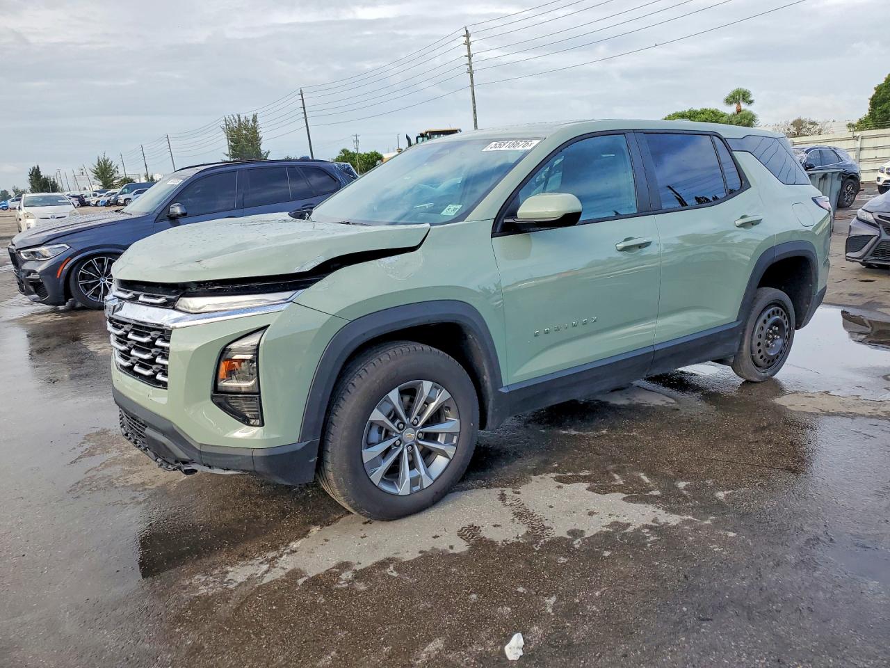 2026 Chevrolet Equinox AWD LT, VIN 3GNAXPEG5TL239542 — Partial repair