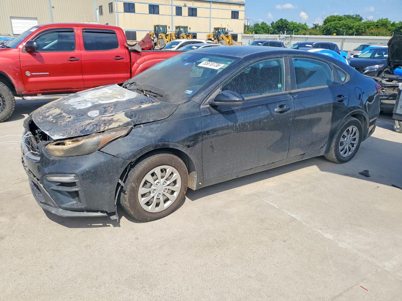 2020 Kia Forte LXS, VIN 3KPF24AD8LE158370 — Burn