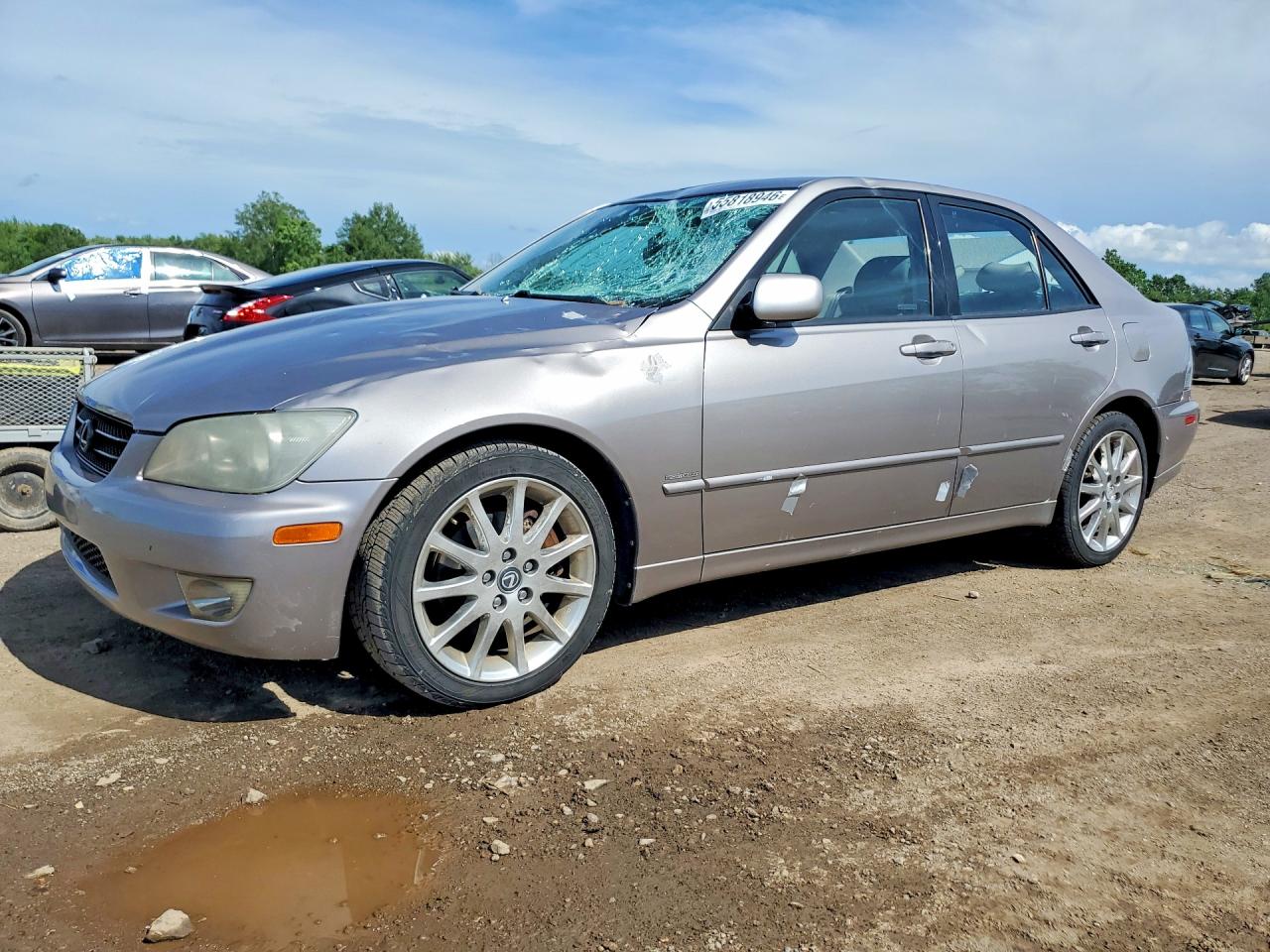2003 Lexus IS 300/350, VIN JTHBD192330074801 — Крыша