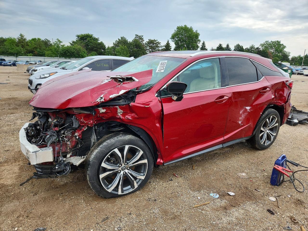 2018 Lexus RX 350, VIN 2T2BZMCA5JC140249 — Front end