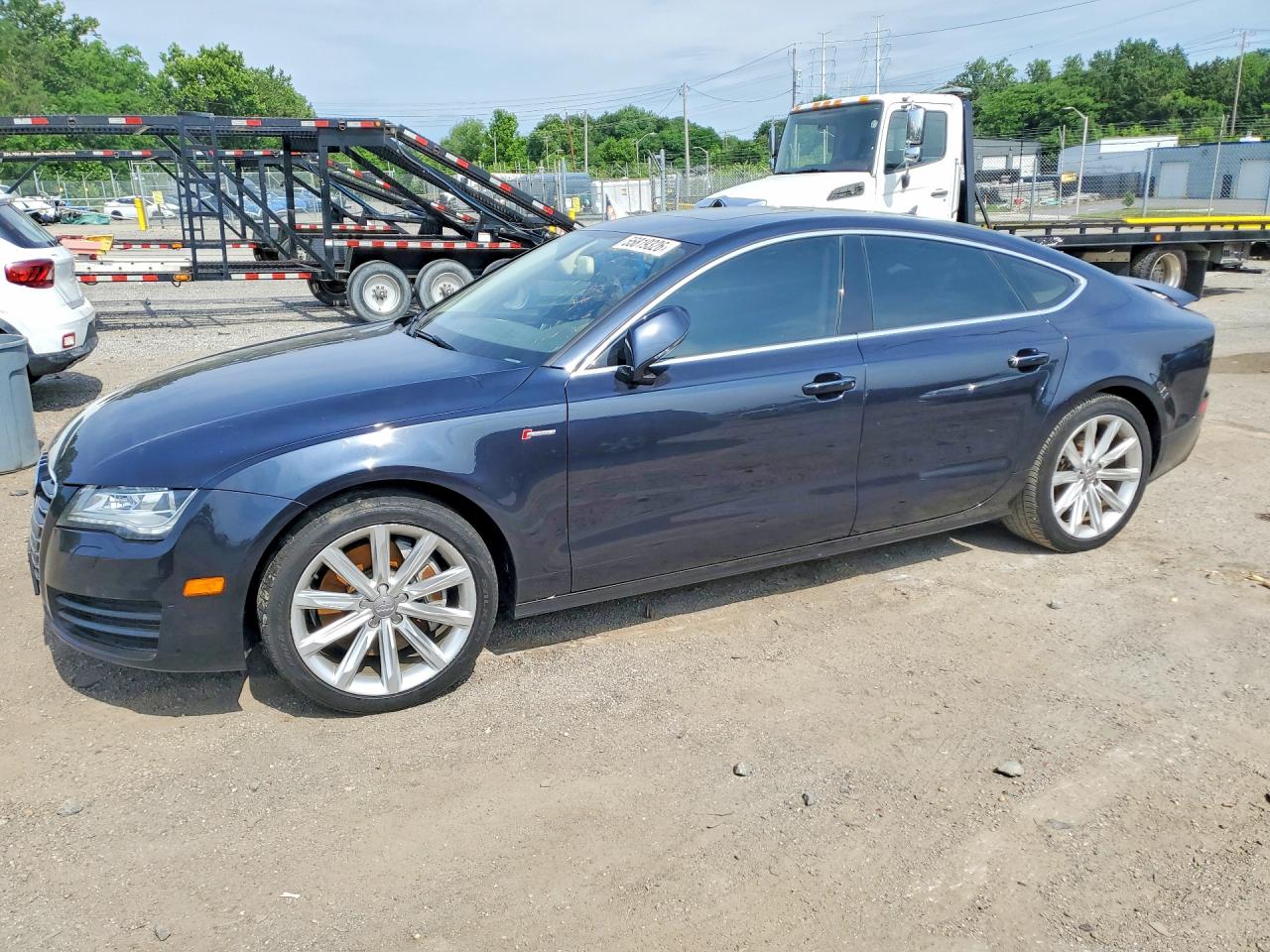 2014 Audi A7 Premium Plus, VIN WAUWGAFC9EN021711 — Механическое