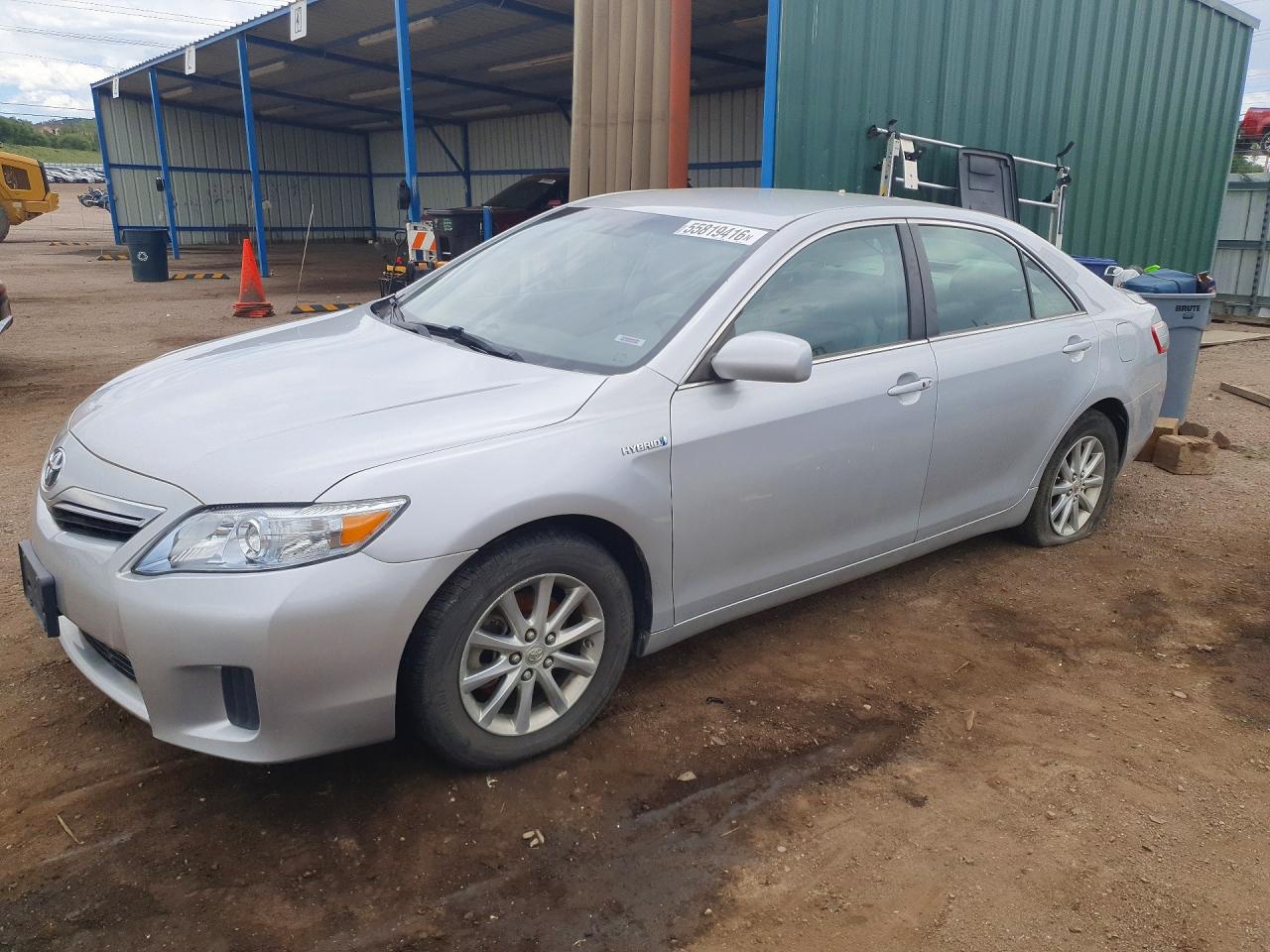 2010 Toyota Camry, VIN 4T1BB3EK3AU118340 — Stripped