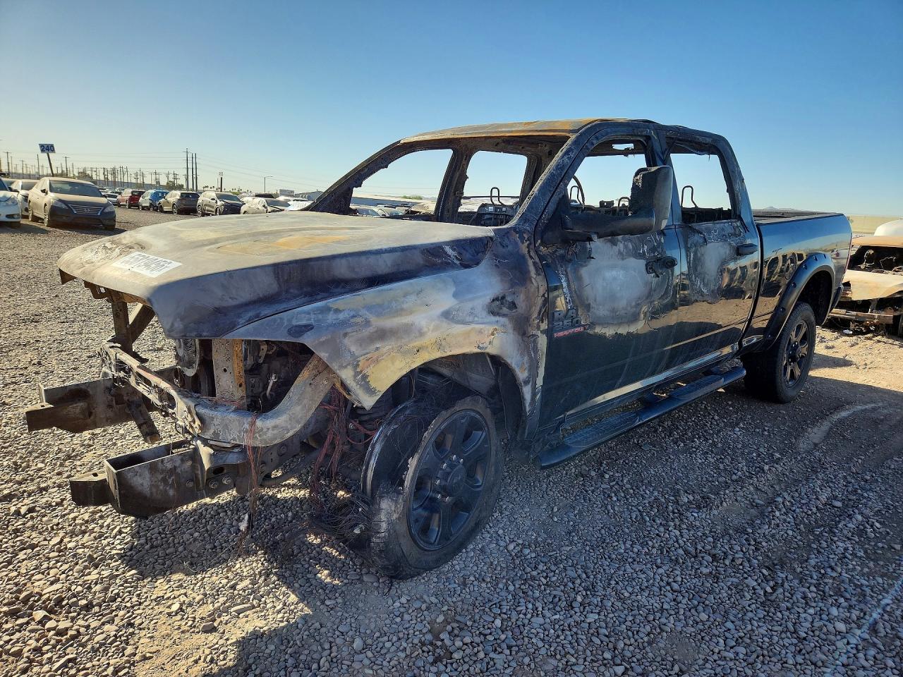 2016 Ram 2500 SLT, VIN 3C6UR5DLXGG160960 — Burn