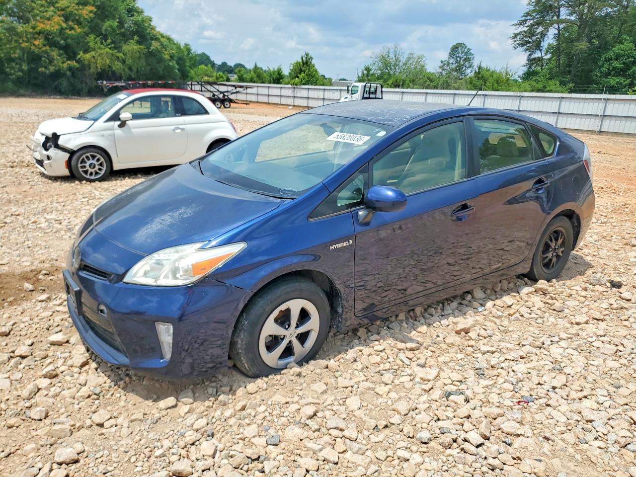 2015 Toyota Prius Four, VIN JTDKN3DU3F1896533 — Ранее повреждён