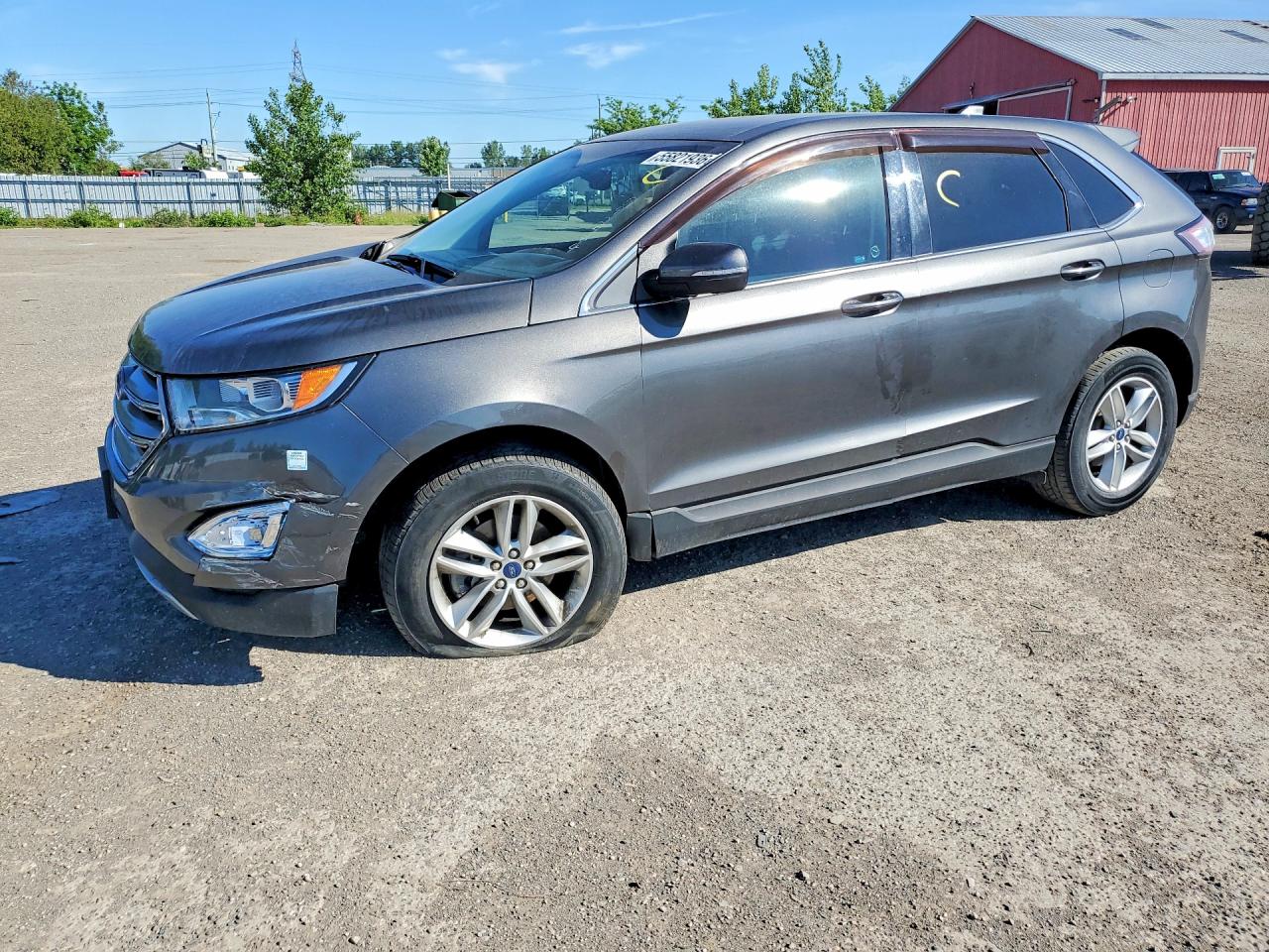 2017 Ford Edge SEL, VIN 2FMPK3J85HBB92584 — Front end