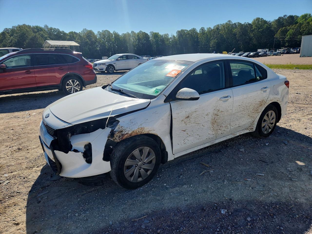 2020 Kia Rio LX, VIN 3KPA24AD5LE329635 — Front end