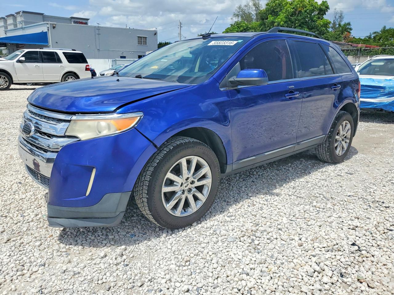 2013 Ford Edge Limited, VIN 2FMDK4KC3DBA59523 — Front end