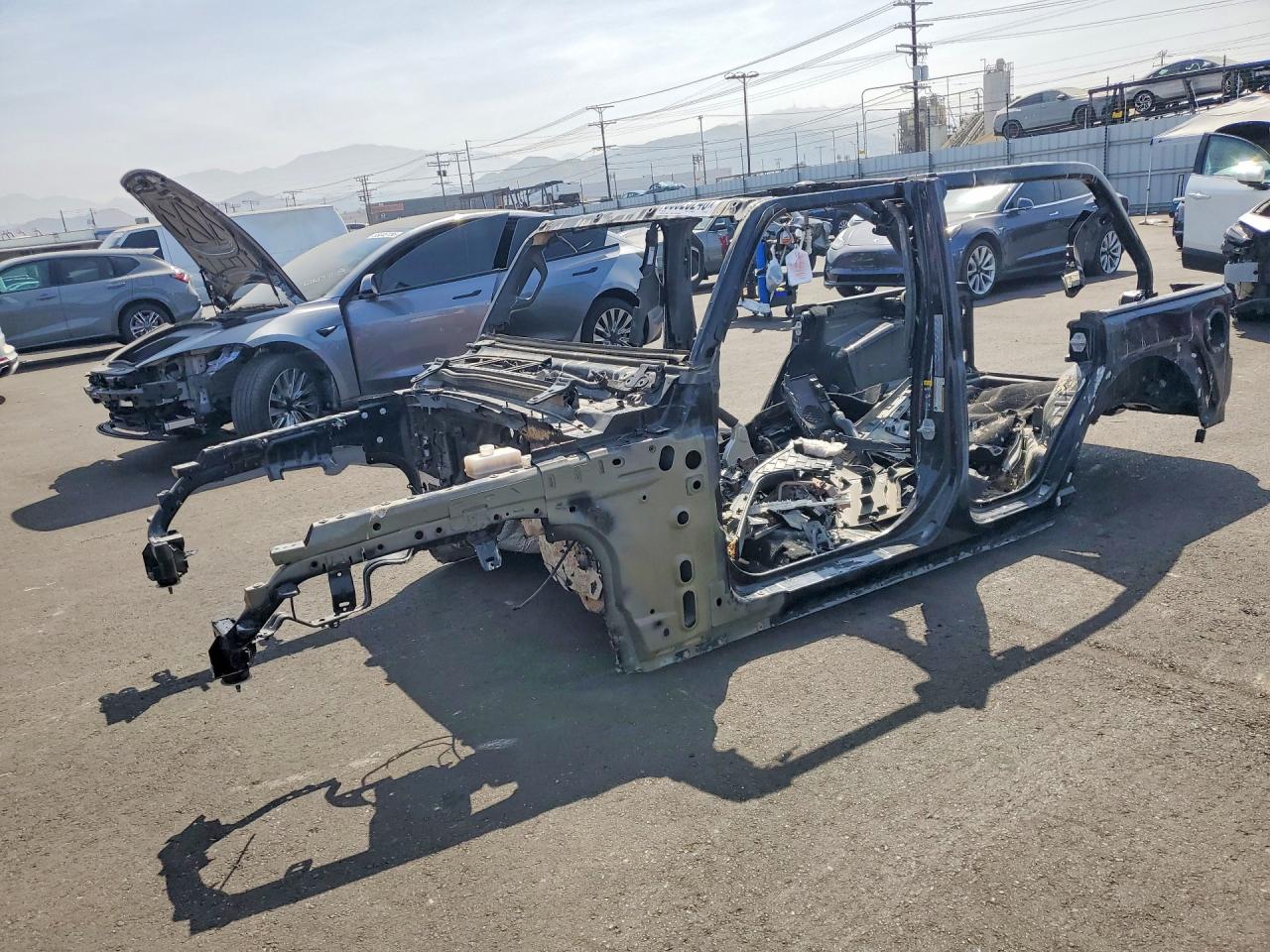 2021 Jeep Wrangler Unlimited Rubicon, VIN 1C4HJXFG3MW584765 — Vandalism