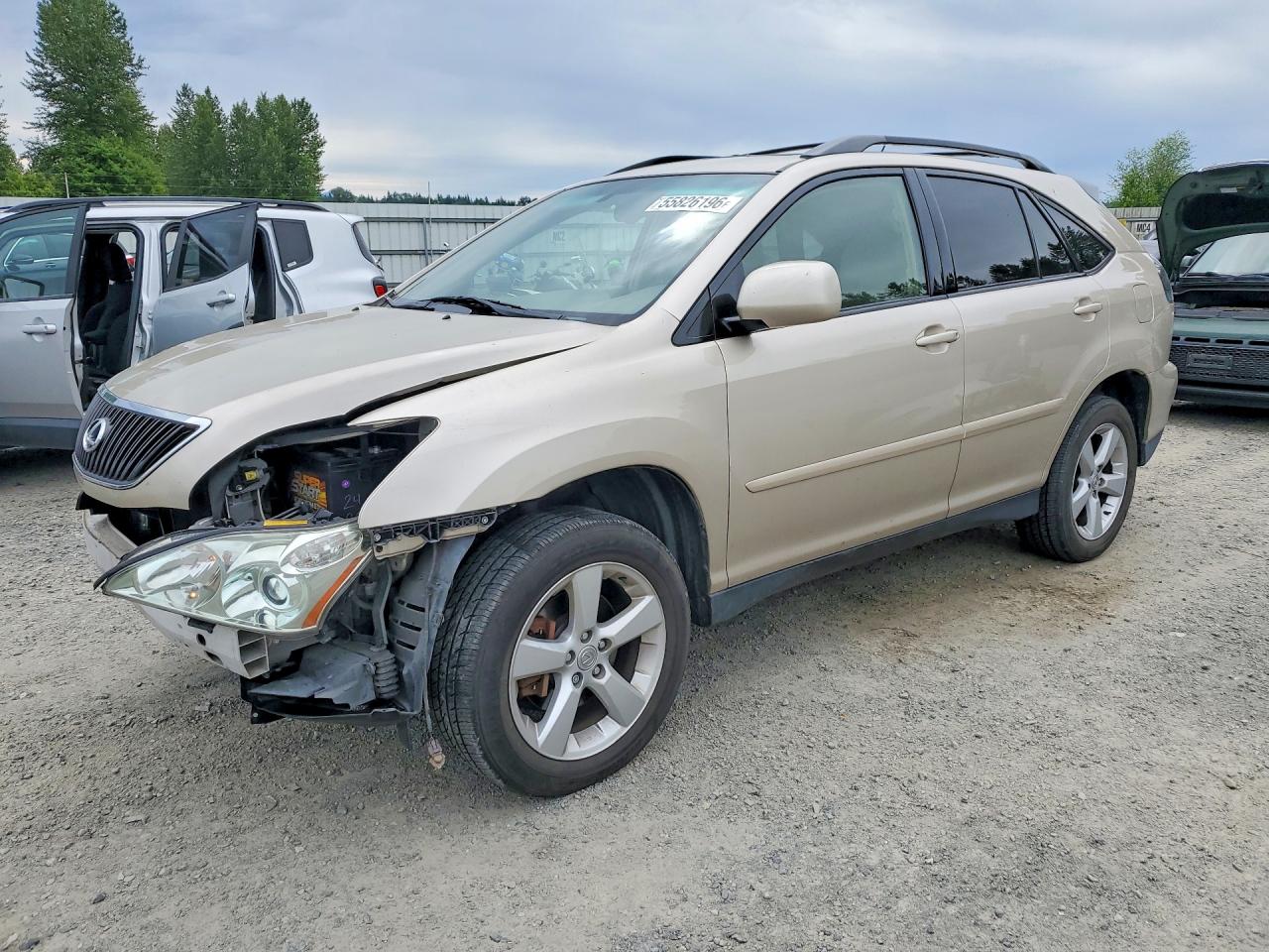 2004 Lexus RX 330, VIN JTJHA31U640067367 — Front end