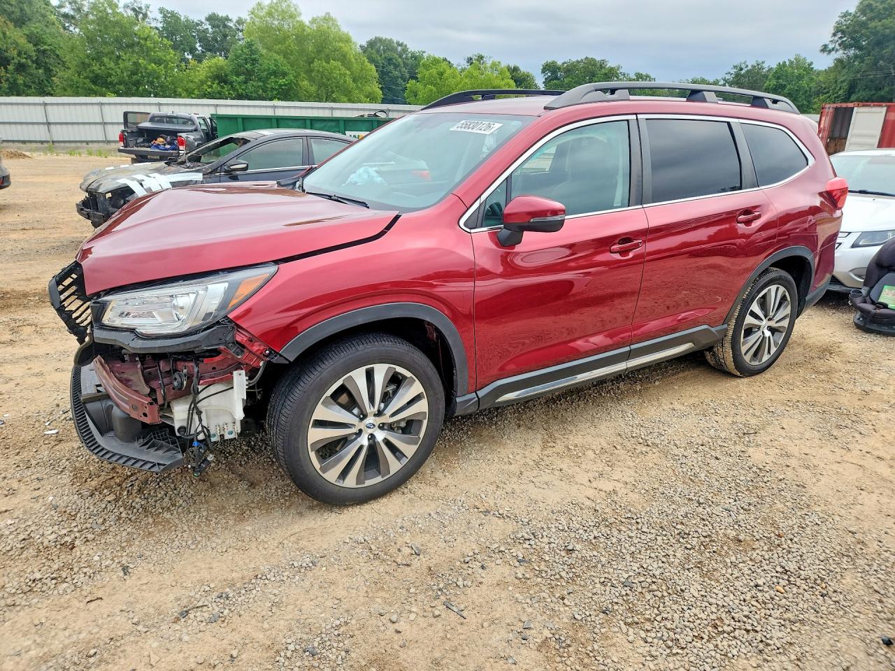 2021 Subaru Ascent Limited, VIN 4S4WMAMD5M3443312 — Front end