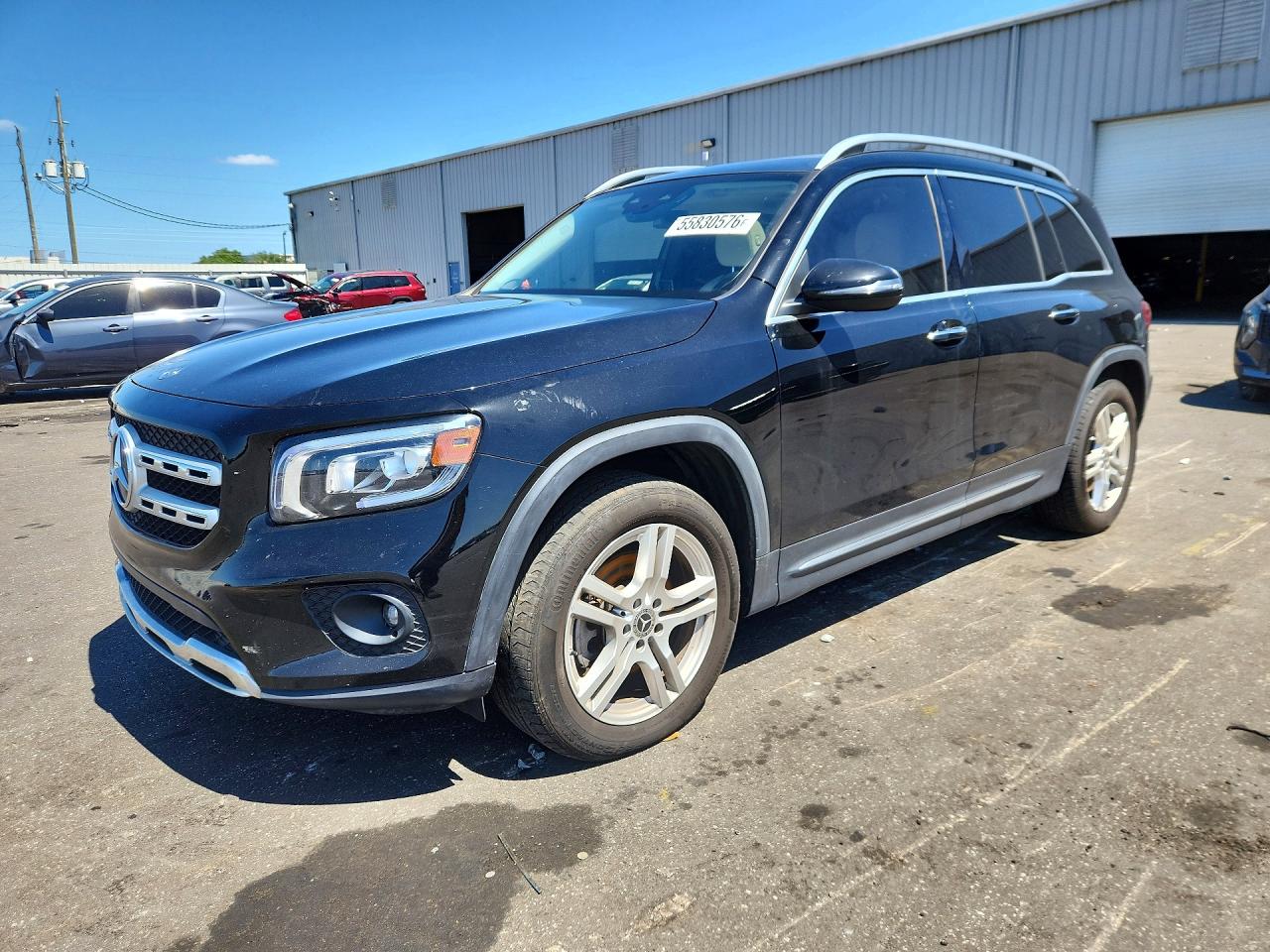 2021 Mercedes-Benz GLB 250, VIN W1N4M4HB5MW078241 — Water / flood