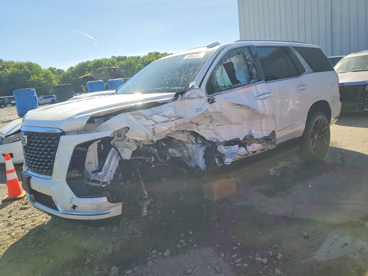 2025 Cadillac Escalade 4WD Premium Luxury, VIN 1GYS9BRL0SR386273 — Бок