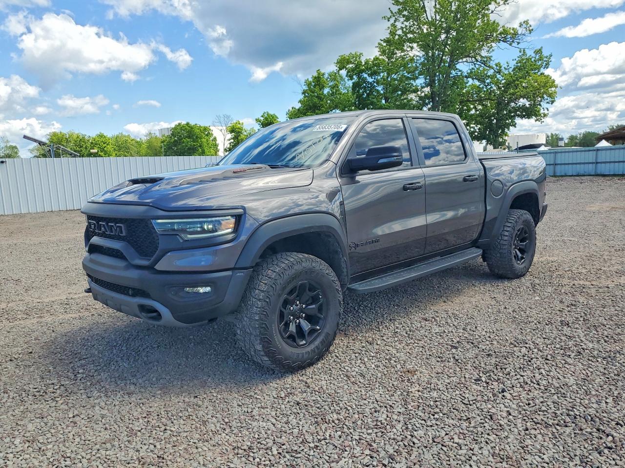 2023 Ram 1500 TRX, VIN 1C6SRFU97PN564307 — Вандализм