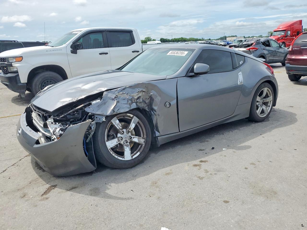 2011 Nissan 370Z, VIN JN1AZ4EH7BM555297 — Front end