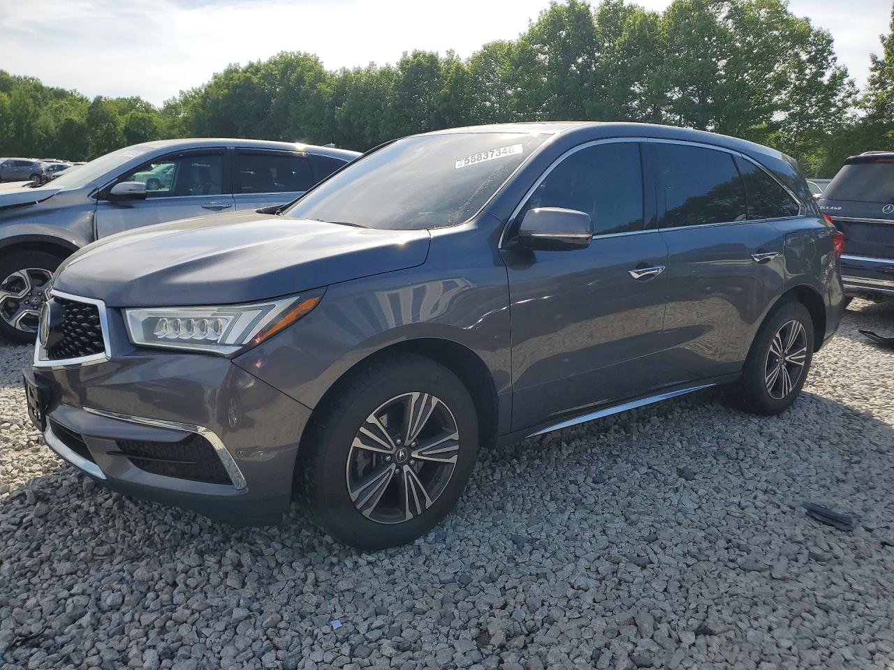 2017 Acura MDX, VIN 5FRYD4H37HB000389 — Minor dents and scratches