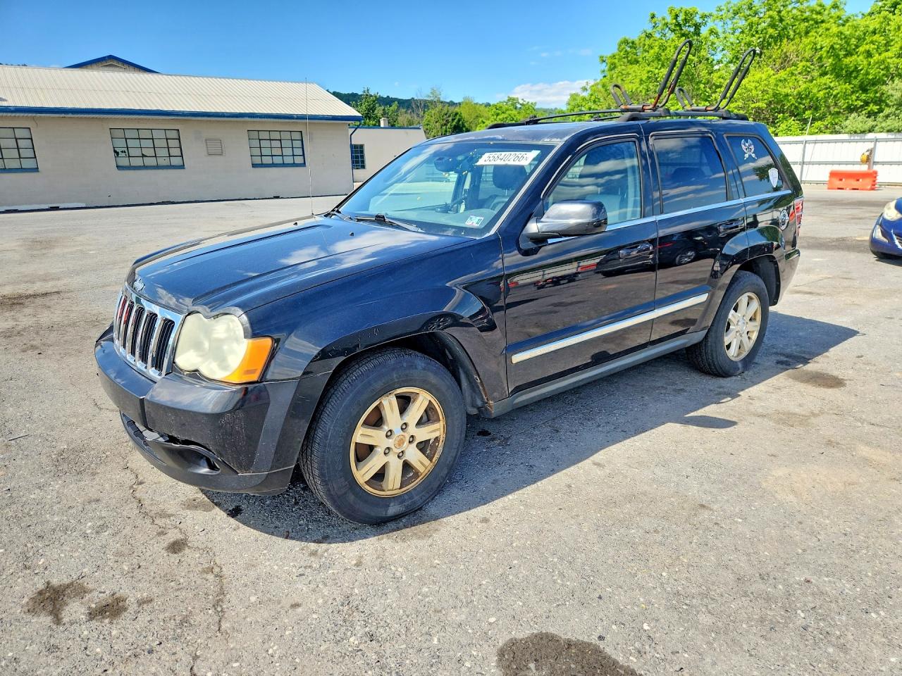 2009 Jeep Grand Cherokee Limited, VIN 1J8GR58K99C526381 — Front end