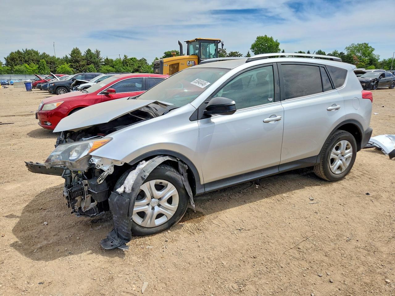 2013 Toyota RAV4 LE, VIN 2T3ZFREV8DW017564 — Front end